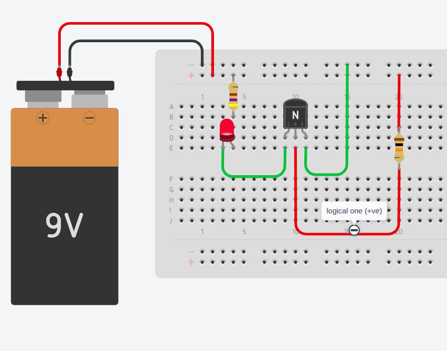 single source transistor switch